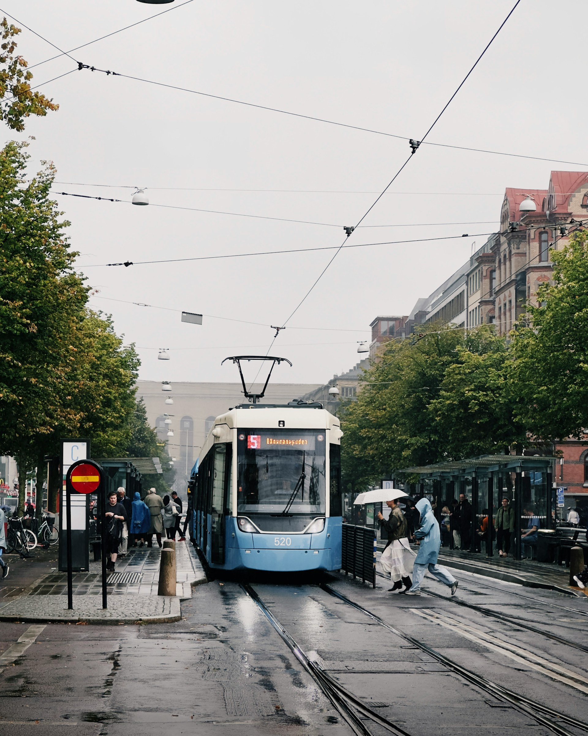 A tram in Gothenburg